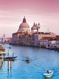 Алмазная вышивка (мозаика) "Вид Венеции"